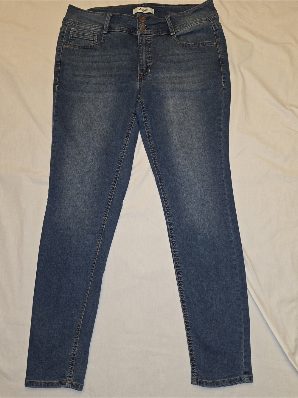 Angels Forever Young  Dark Blue Skinny Jeans for Women sz 12